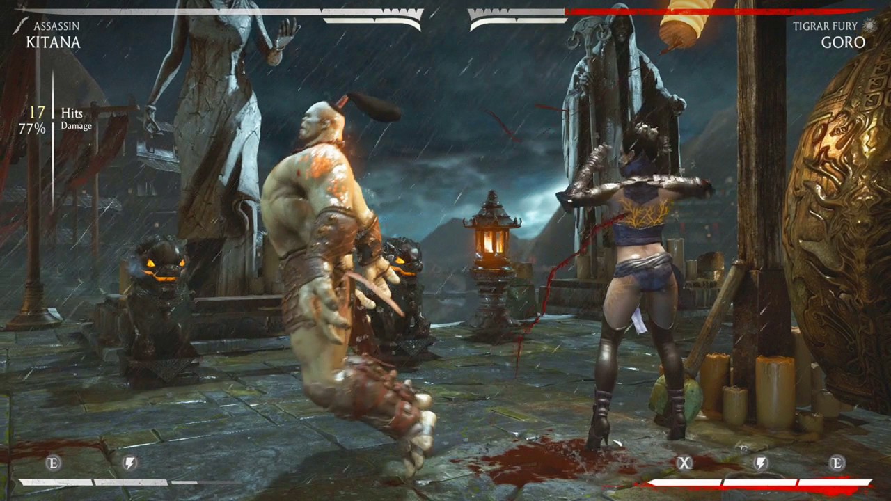 Kitana 96% Assassin Combo/Infinite (MKX) - 8 Assassin Strikes in one combo
