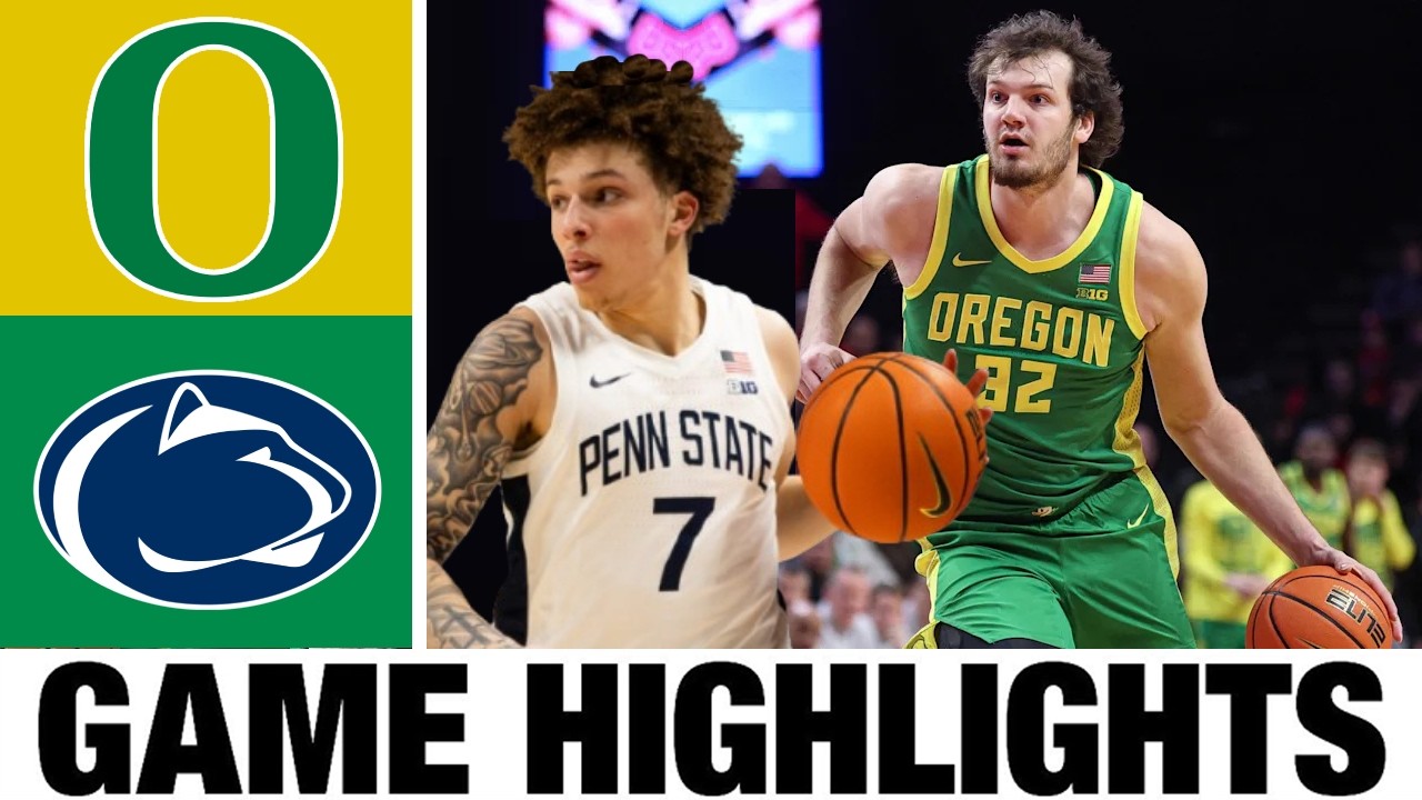 Penn State vs Oregon Highlights | Men's Basketball | College Basketball 2026