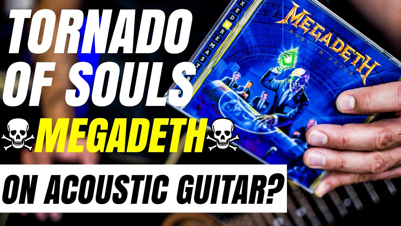 TORNADO OF SOULS - MEGADETH - INSTRUMENTAL ACOUSTIC COVER