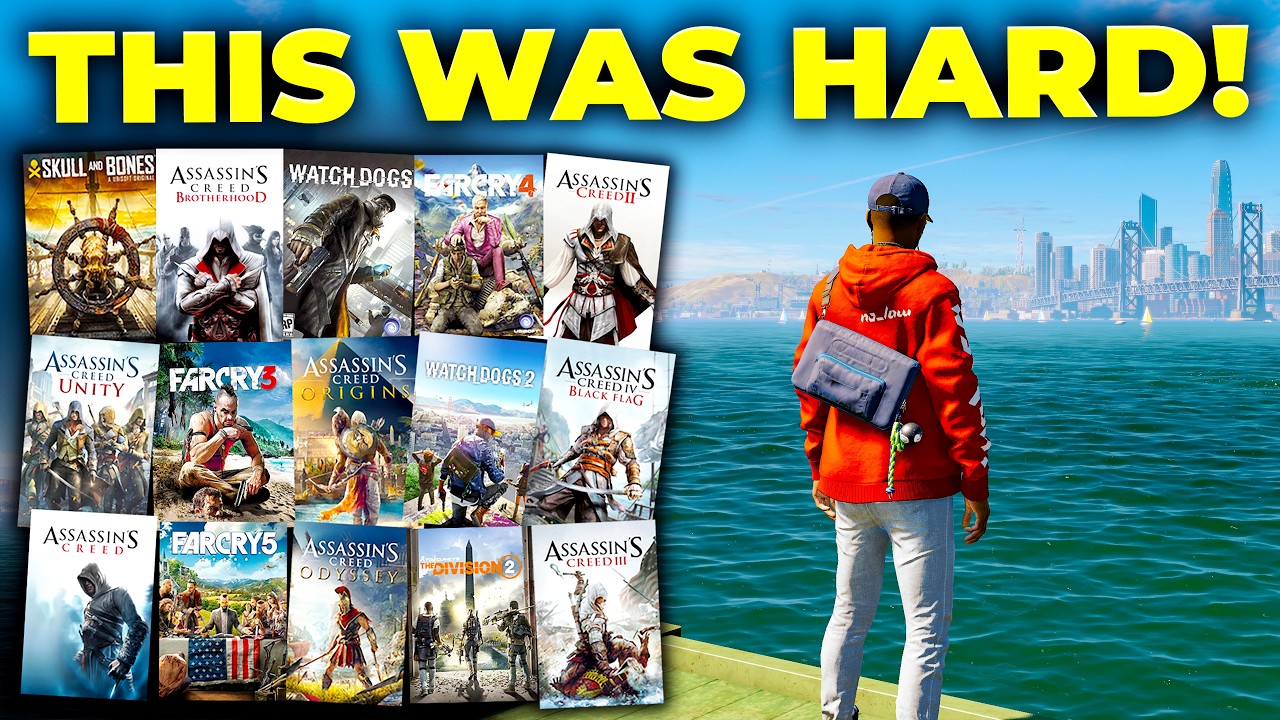 I Ranked the Best Ubisoft Games I&rsquo;ve ever Played...