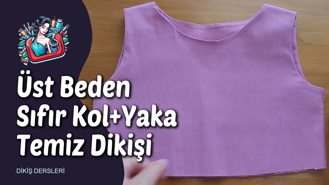 Üst Beden Sıfır Kol ve Sıfır Yaka Temiz Dikişi [4K] | DKMT