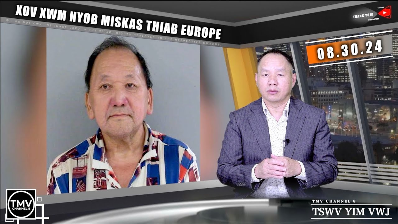 XOV XWM NYOB MISKAS THIAB EUROPE 08.30.24