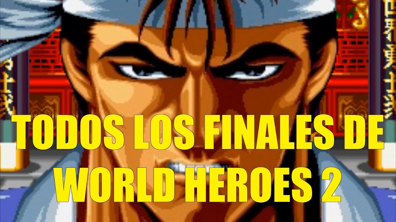 Todos los Finales de World Heroes 2 en Español HD