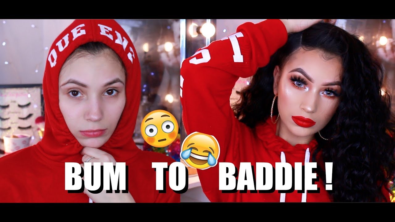 BUM TO BADDIE GRWM | Hair & Makeup