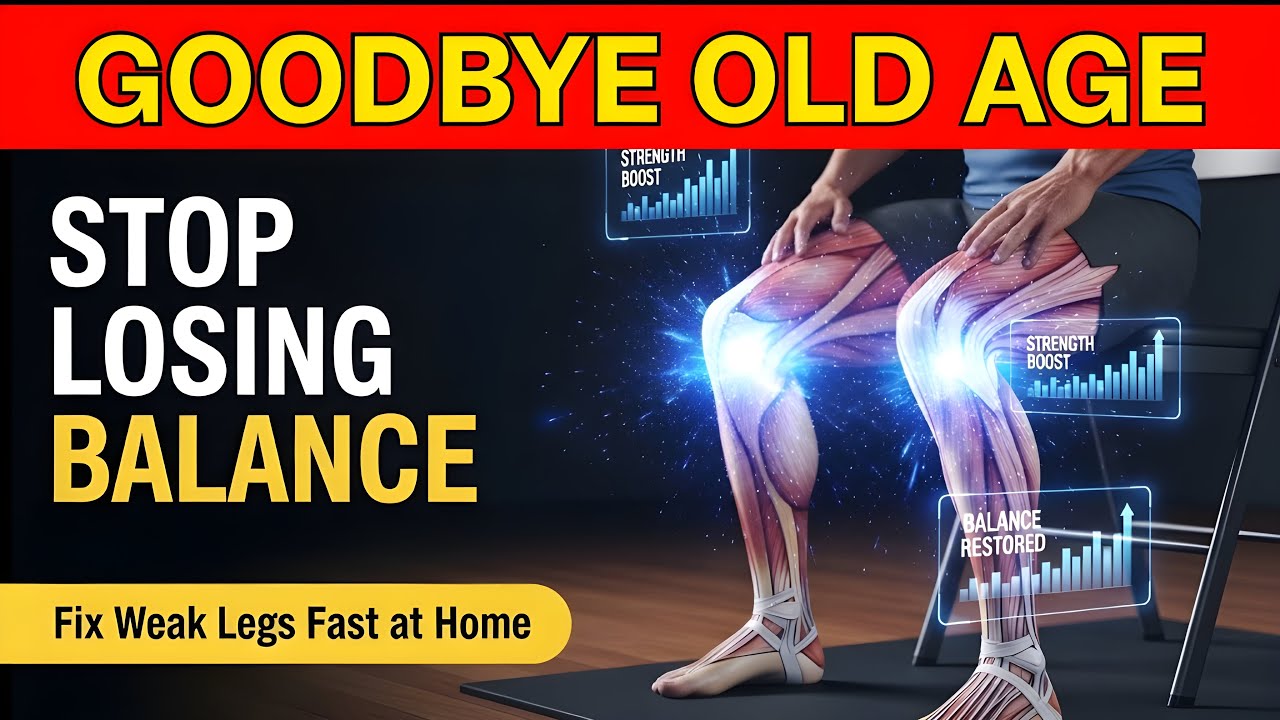 Over 50? 5 Best Legs Strengthening Exercises for Better Mobility & Confidence - Seniors health Tips