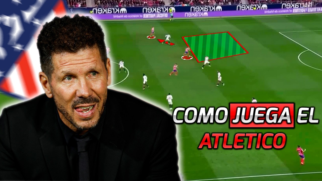 🔴⚪ Asi JUEGA EL ATLÉTICO DE MADRID DE SIMEONE