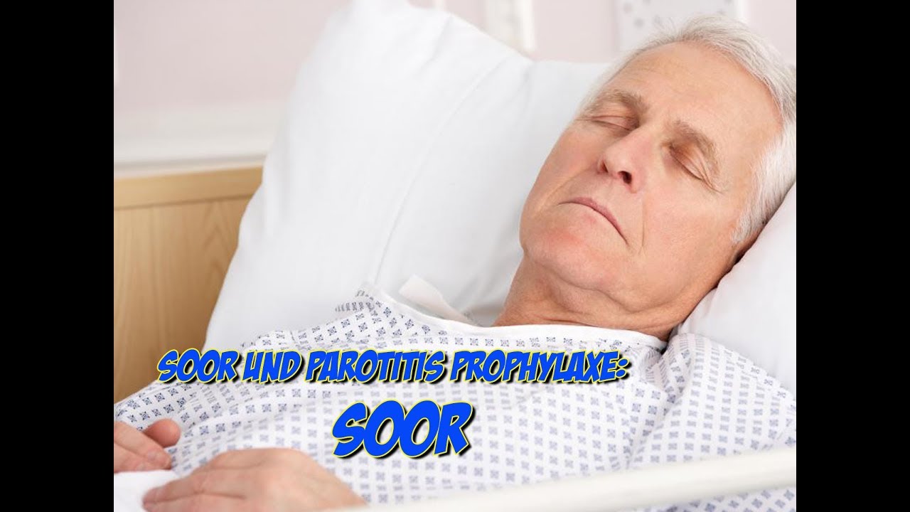 Soor und Parotitis Prophylaxe - Soor