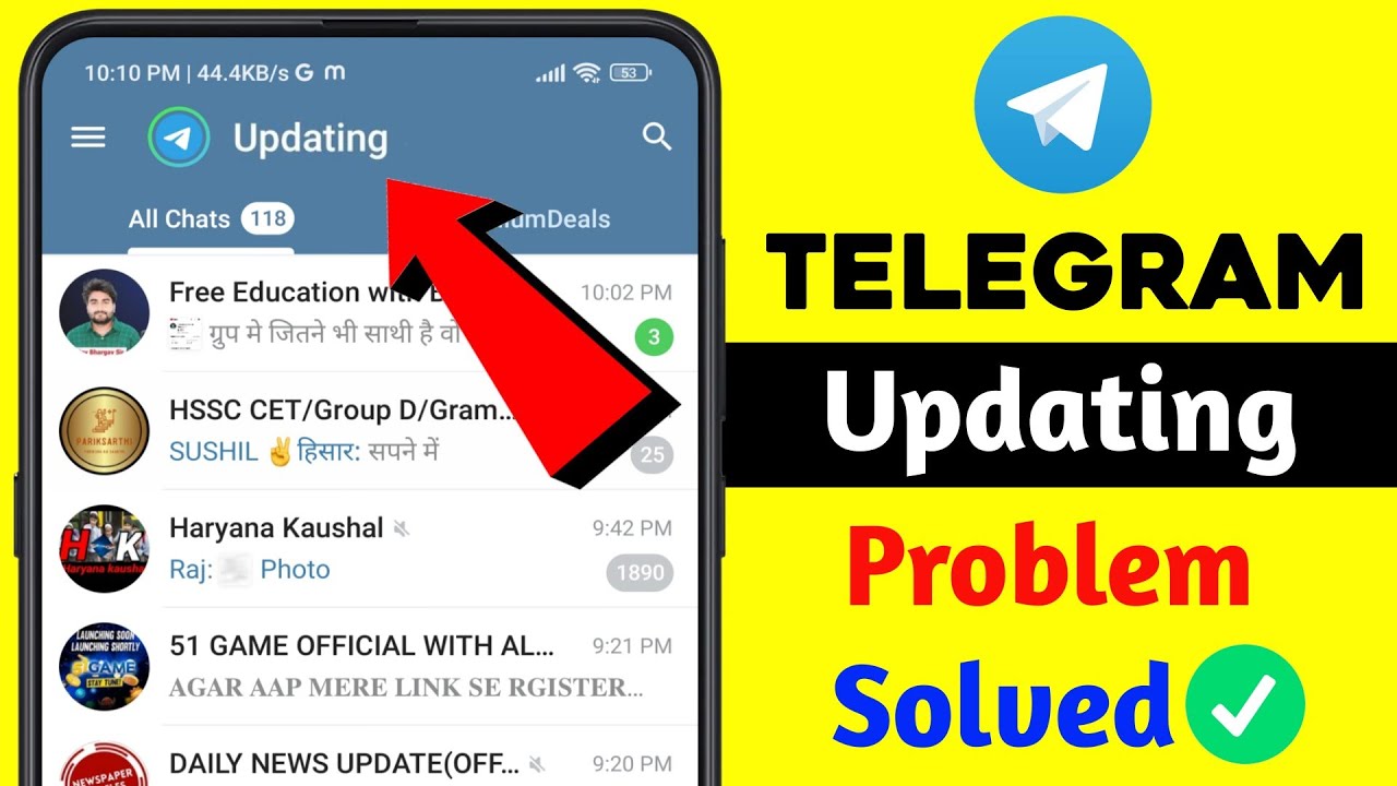 How To Fix Telegram Updating Problem 2026 | telegram update problem solve | Connecting problem fix