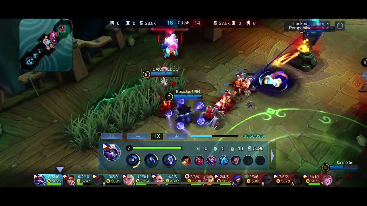 Mobile Legends : Cyclops , BossJoe1994 Brawl Game , 26-Aug2025 