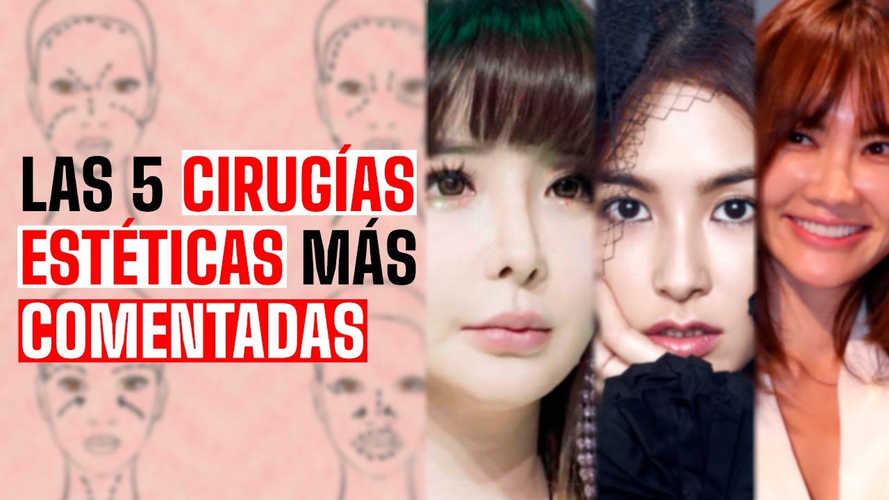 5 ARTISTAS COREANAS CUYAS CARRERAS SE COMPLICARON TRAS UNA CIRUGÍA ESTÉTICA