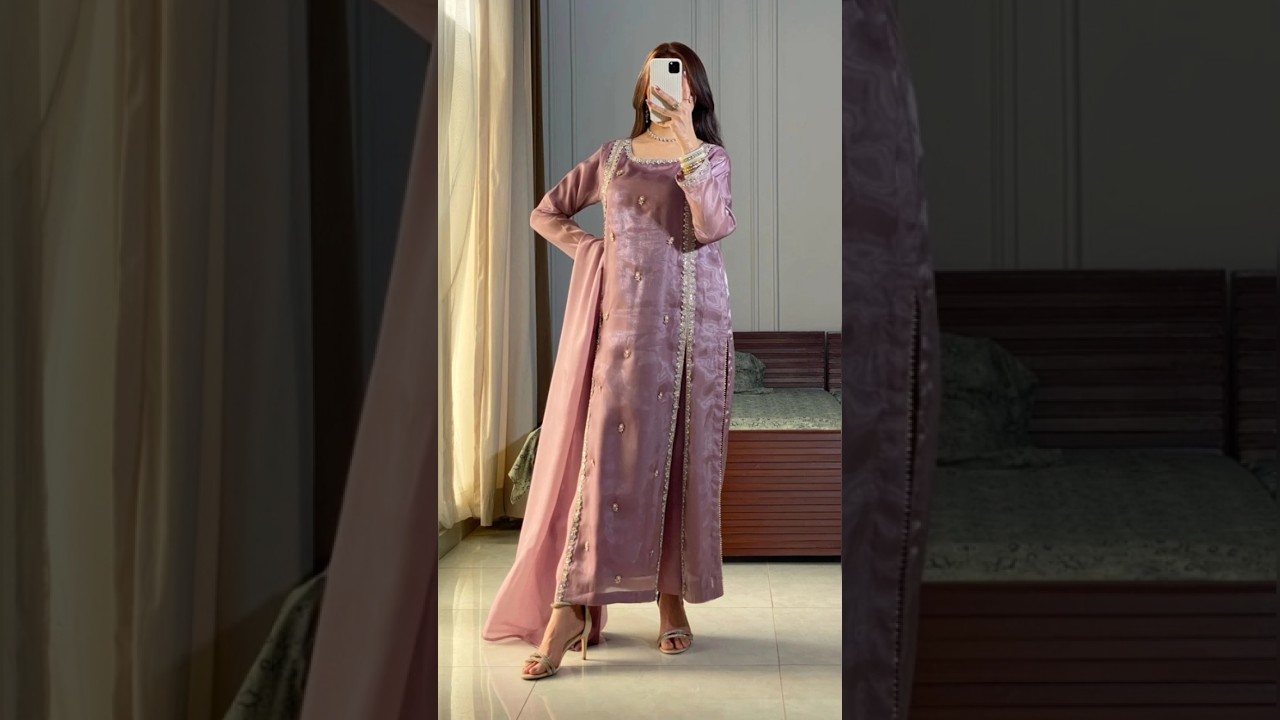 Eid special outfit 🌷 model inspired #fashion #eidspecial #modelinspireddress #salwarkameez #shorts