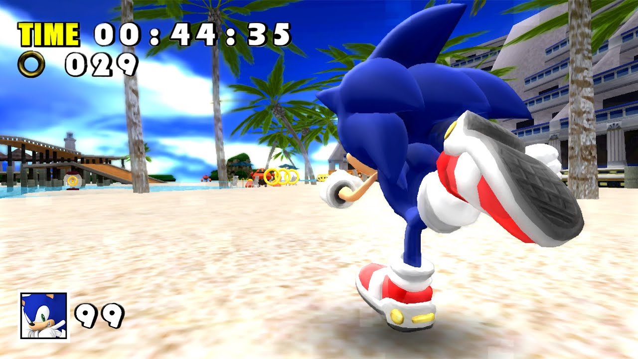Sonic Adventure recreated in Sonic World