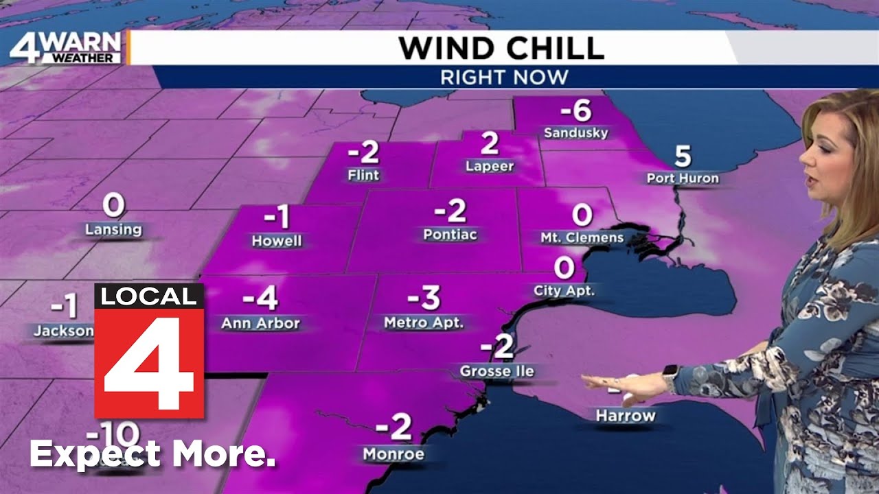 Metro Detroit weather forecast Jan. 28, 2026 -- 6 a.m. Update