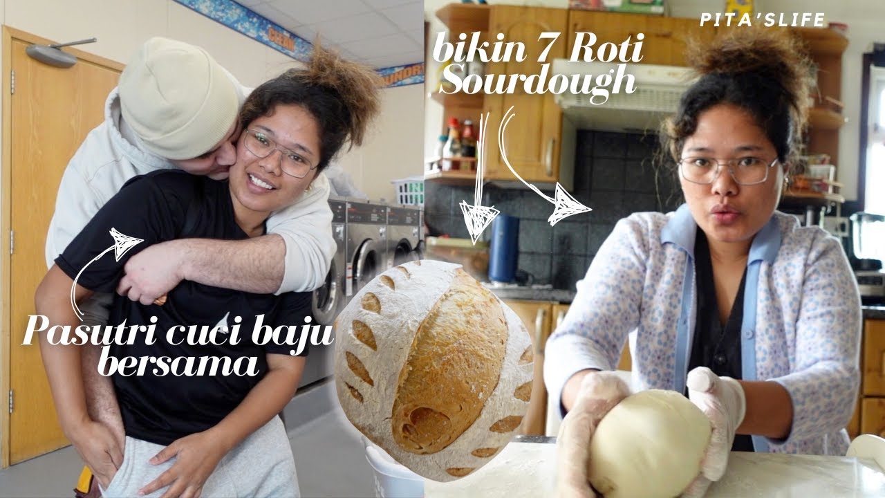 BAGI-BAGI ROTI KE TETANGGA - PASUTRI HEMAT CUCI BAJU DI MARKAS