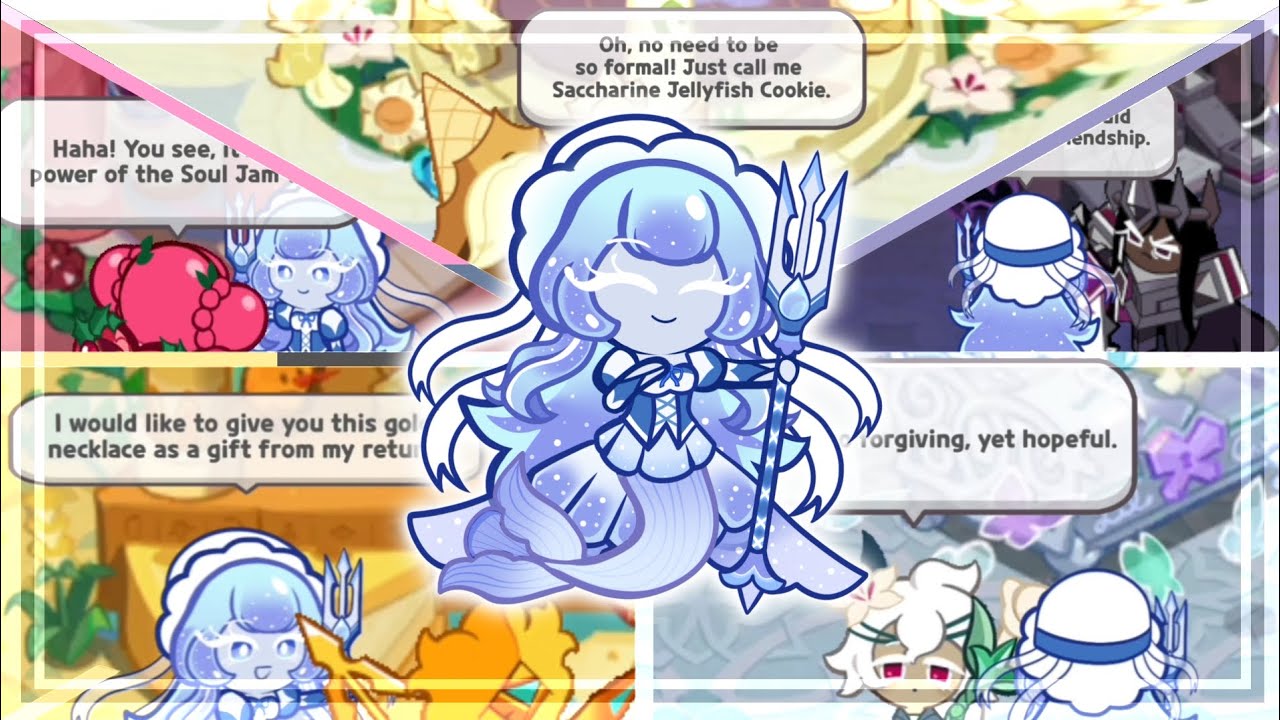 Saccharine Jellyfish Cookie Finally Talk With The Ancients! || Cookie Run Kingdom || Fanmade