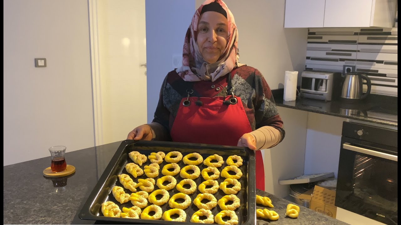 💯BAYATLAMAYAN KIYIR KIYIR PASTANE USULÜ TUZLU KURABİYE TARİFİ