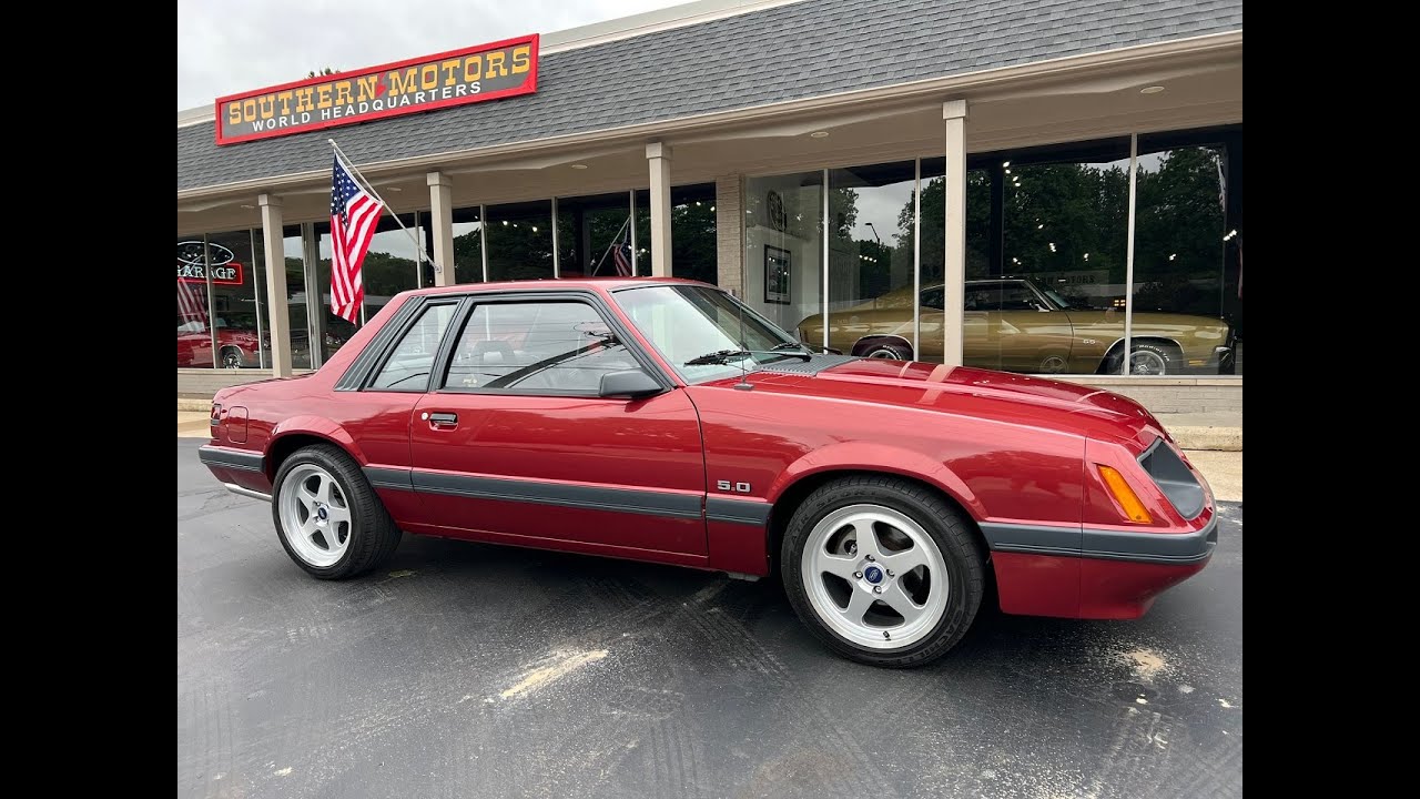 1986 Ford Mustang LX $25,900.00