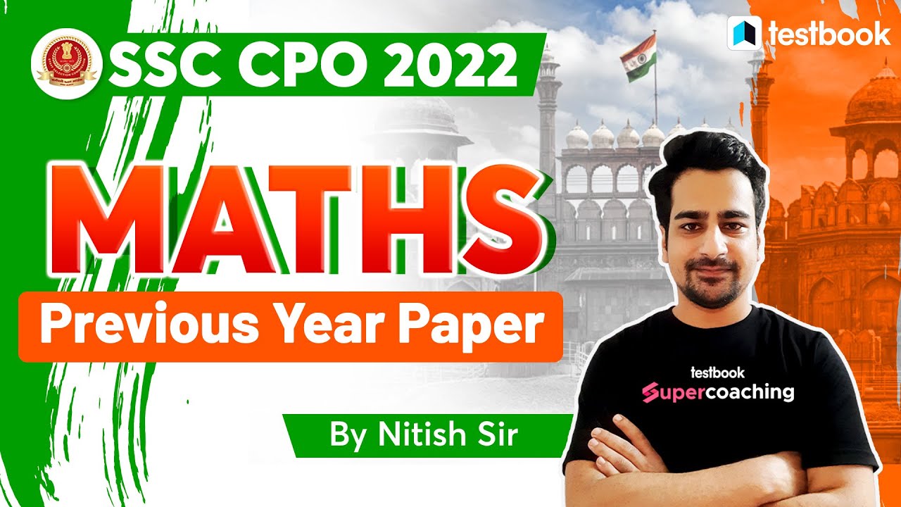 SSC CPO Maths Previous Year Paper | SSC CPO 2022 | SSC CPO Maths Paper 2022 | By Nitish Sir