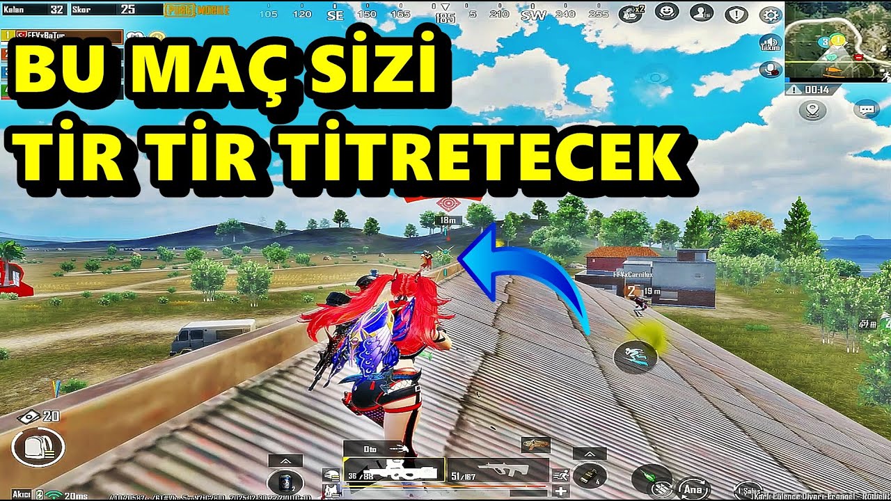 BU MAÇ SİZİ TİR TİR TİTRETECEK ! BATUR GAME PUBG MOBİLE