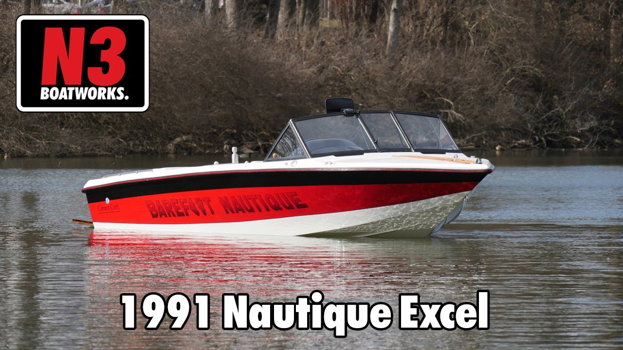 1991 Nautique Excel — на воде || N3 Boatworks
