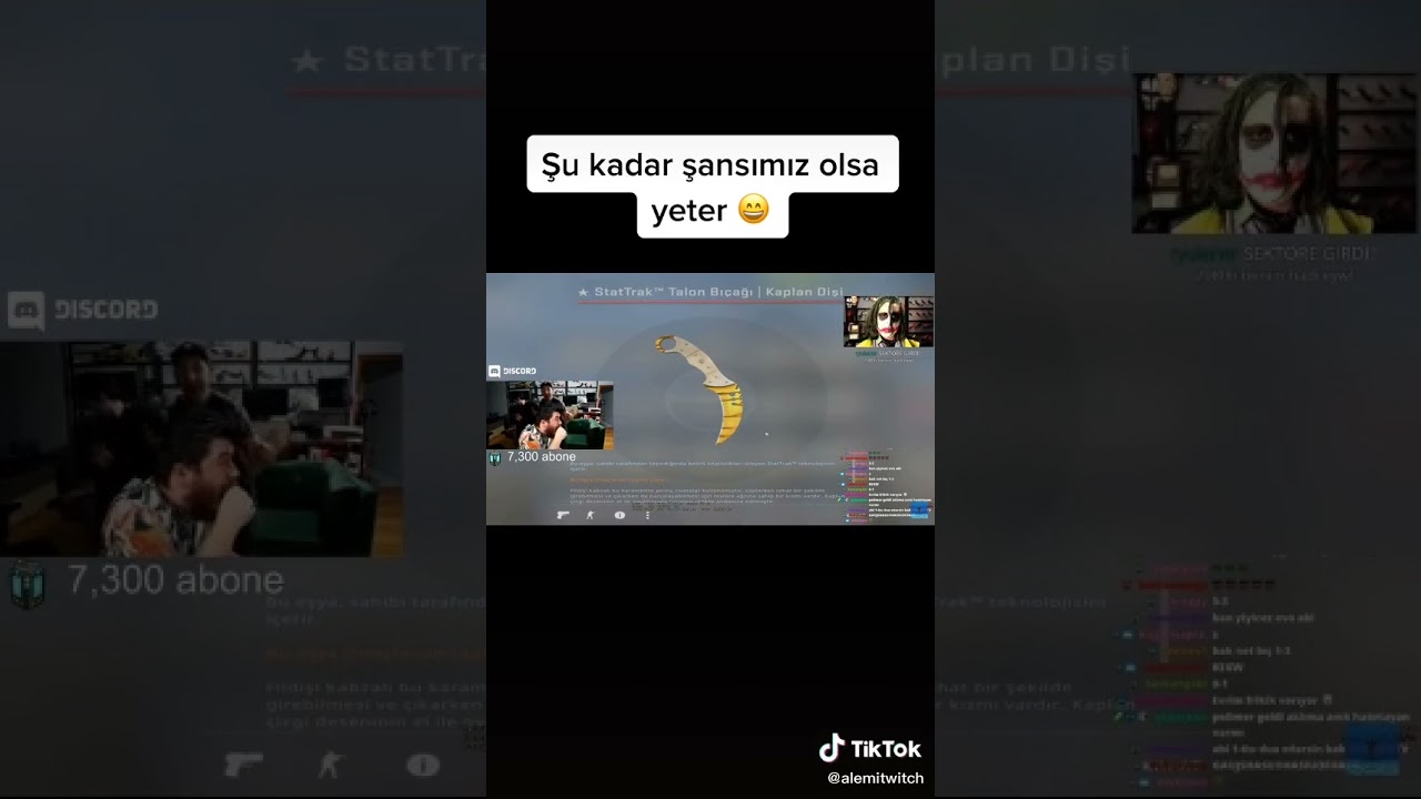 #shorts StatTrak Talon vay anasını 👏 #unlost #unlostv #wtcn #cs #csgofunnymoments #csgoturkiye #csg