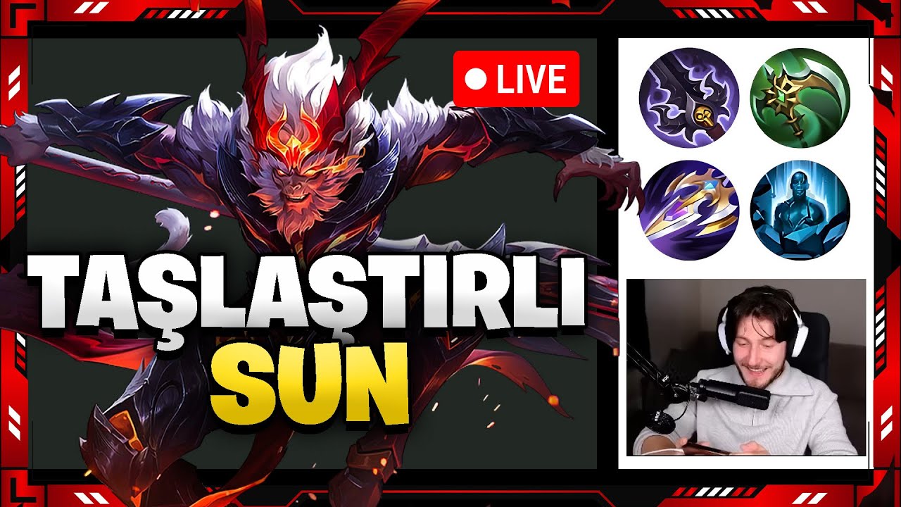 TAŞLAŞTIR ALIYOR SUN TEK ATIYOR SUN - Mobile Legends