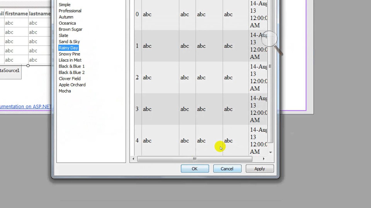 SQLDataSource with GridView