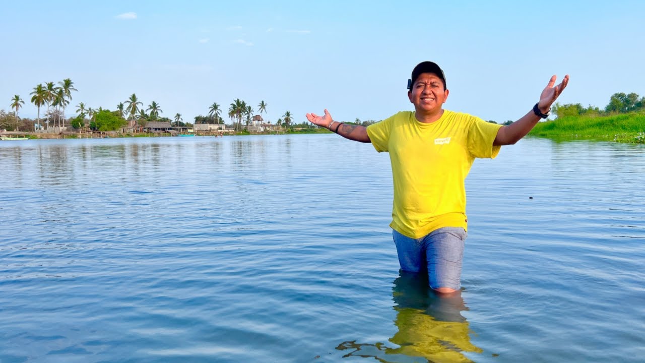 Llegamos a la BARRA de COYUCA un paisaje natural &iexcl;IMPRESIONANTE!