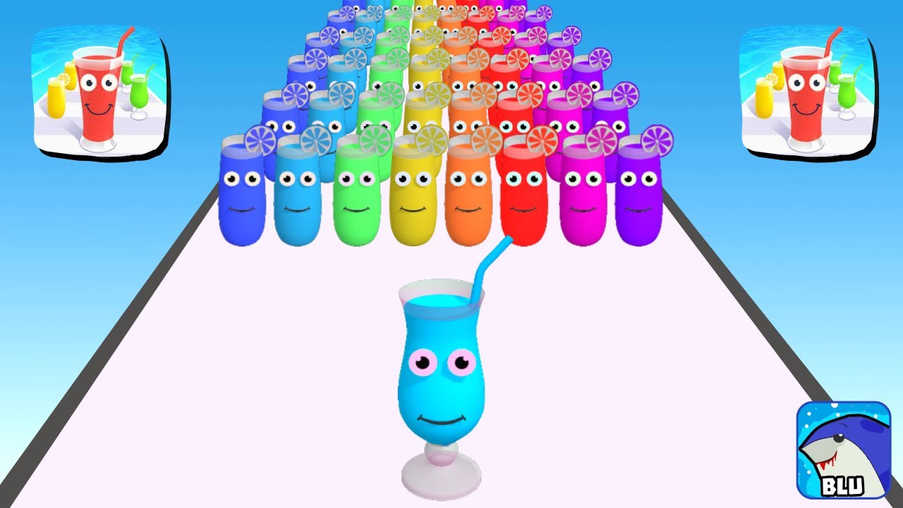 🦈🐬🐳MAX LEVEL in Juice Run
