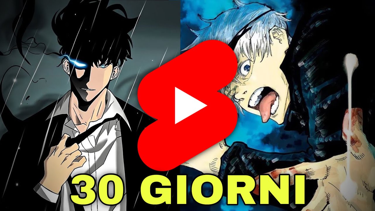 DIVENTO FAMOSO su YOUTUBE SHORTS con EDIT di ANIME IN 30 GIORNI!!