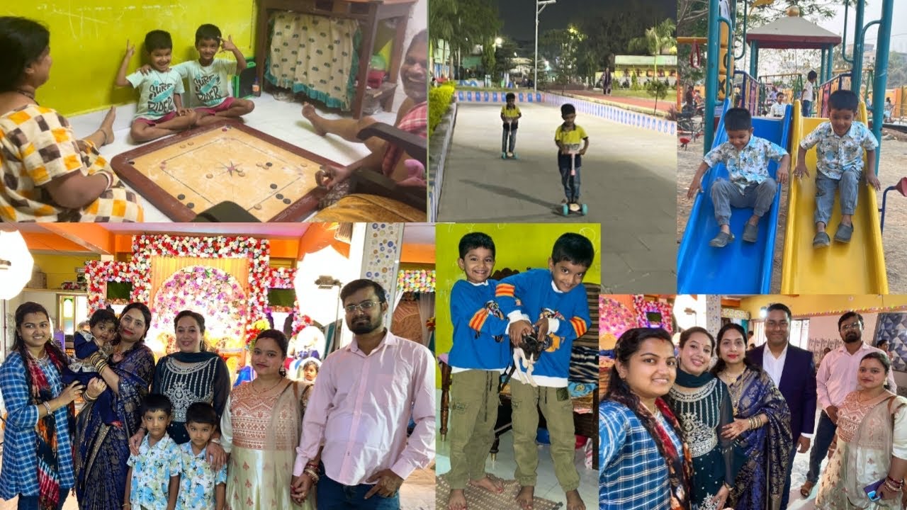 After a long time with my School Friends || Skater || Park || Kitty || Carrom Game