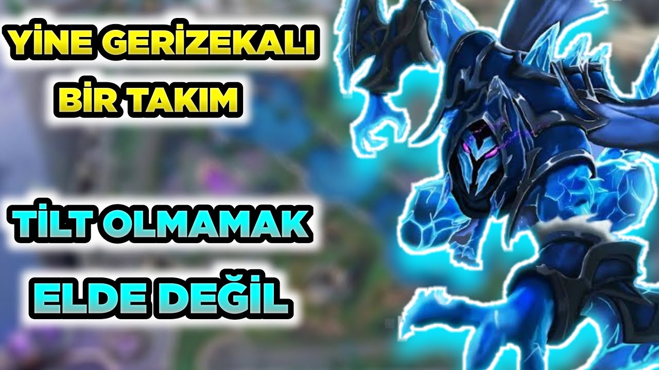 YİNE GERİZEKALI BİR TAKIM VE TİLT OLUP ONLARI TAŞIMAYA ÇALIŞAN SENSEY VE EKREM MOBİLE LEGENDS