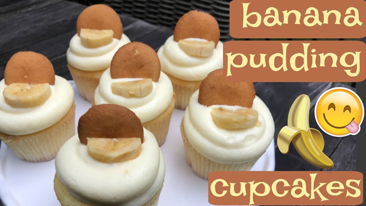 BANANA PUDDING CUPCAKES|| How To Make Banana Pudding Cupcakes!