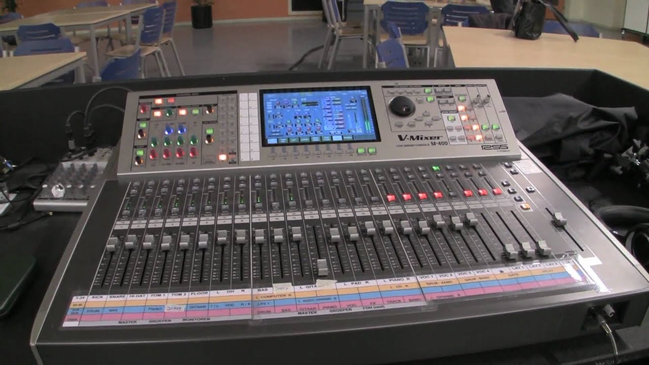 Roland V-Mixer M-400.mov