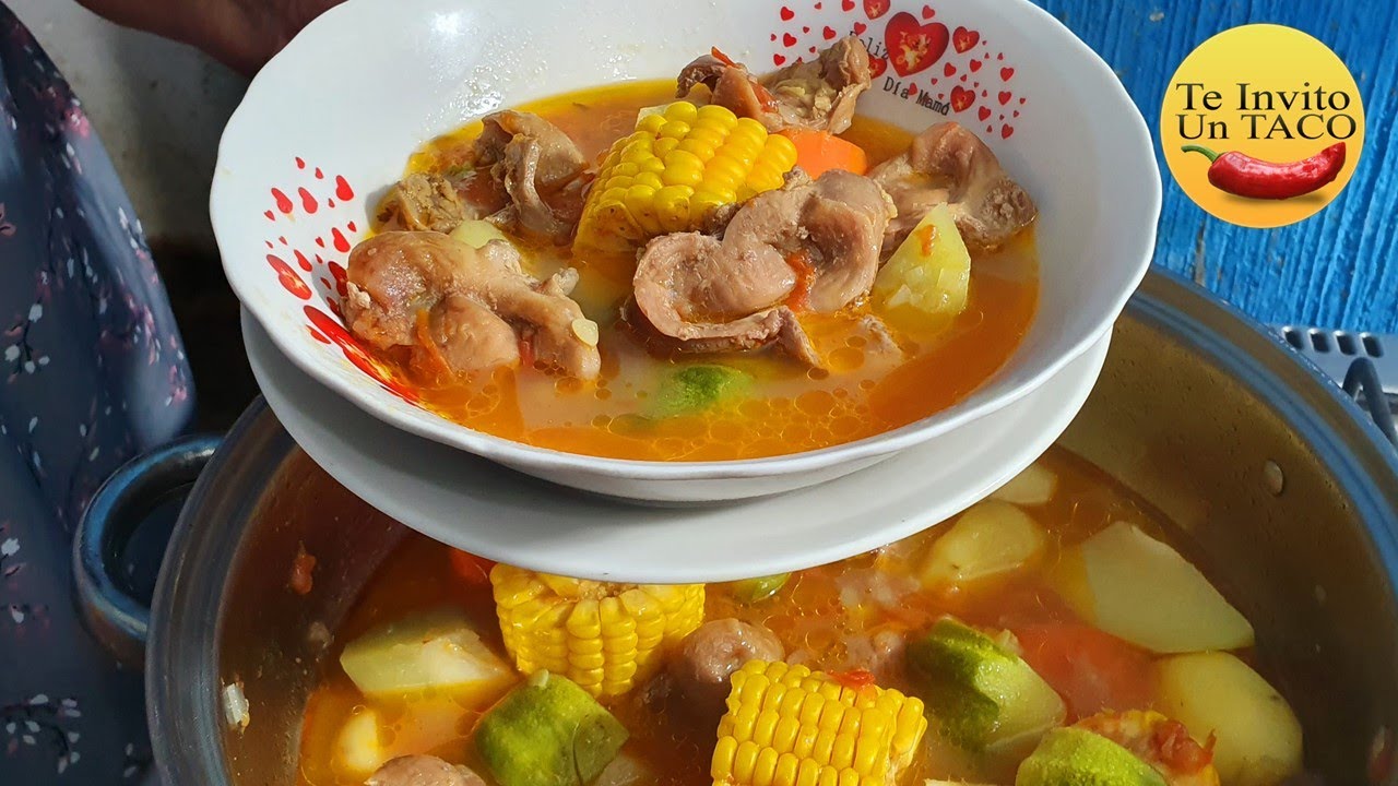 Caldo De Mollejas De Pollo | Te Invito Un Taco