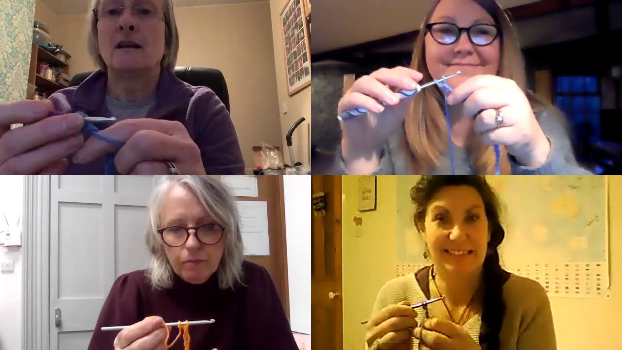Crocheting with Janet