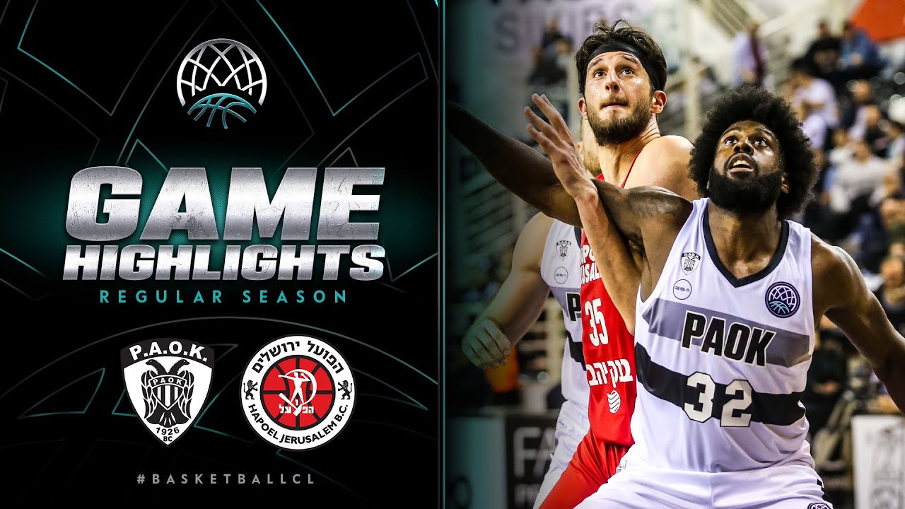 PAOK mateco v Hapoel Bank Yahav Jerusalem | Gameday 3 | Highlights | #BasketballCL 2023-24