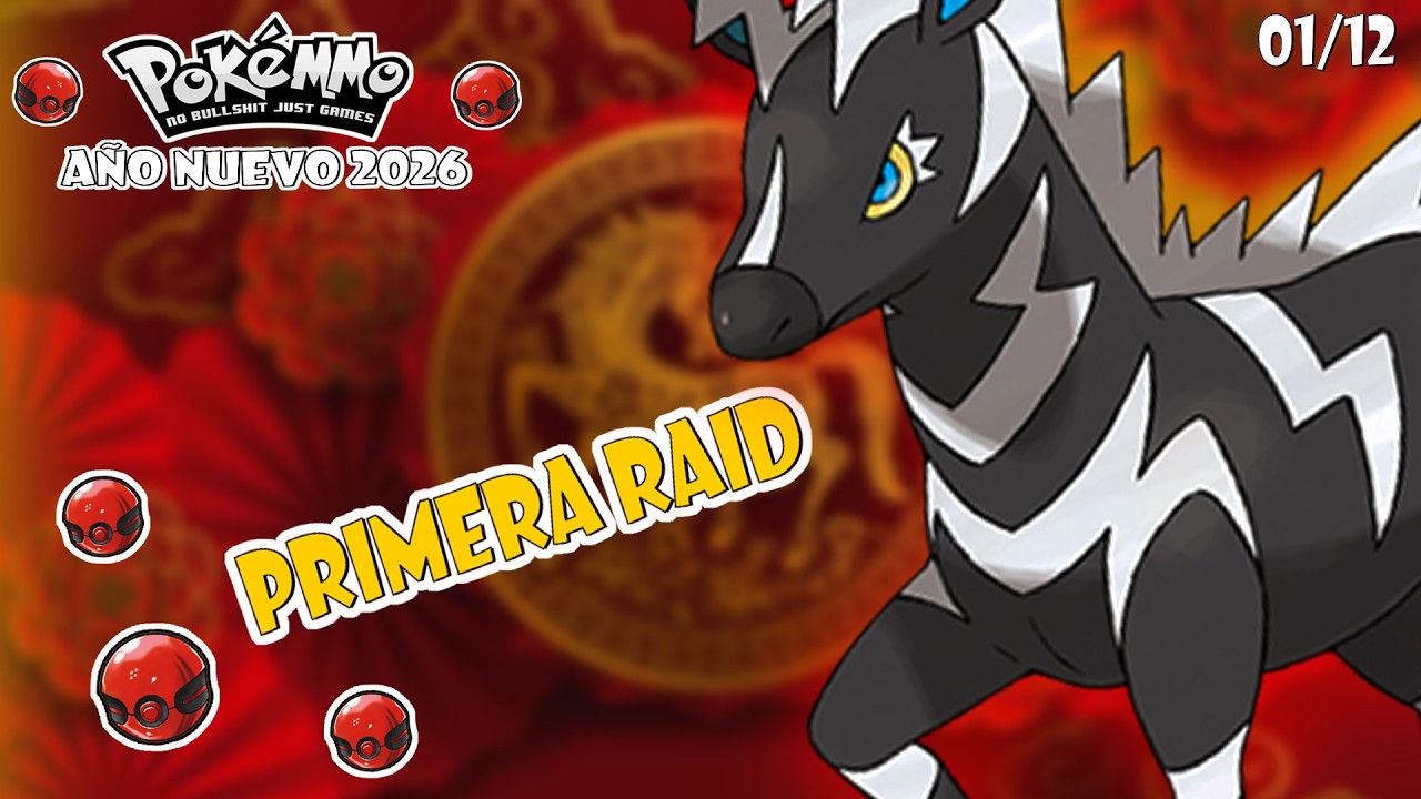 POKEMMO | ⚡ ZEBSTRIKA PRIMERA RAID COMPLETADA! | EVENTO AÑO NUEVO LUNAR 2026 🧧