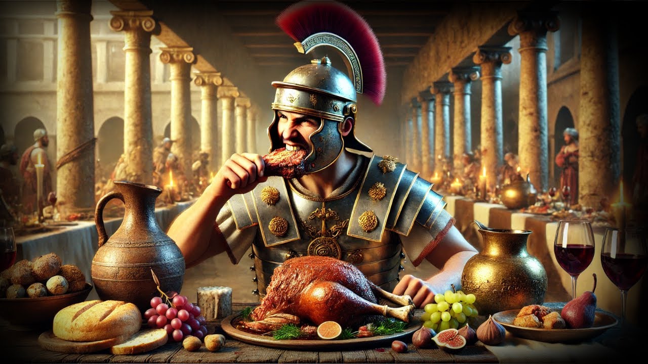 LA DIETA SECRETA de los Soldados Romanos &ndash; Lo Que Com&iacute;an Para Volverse Invencibles!