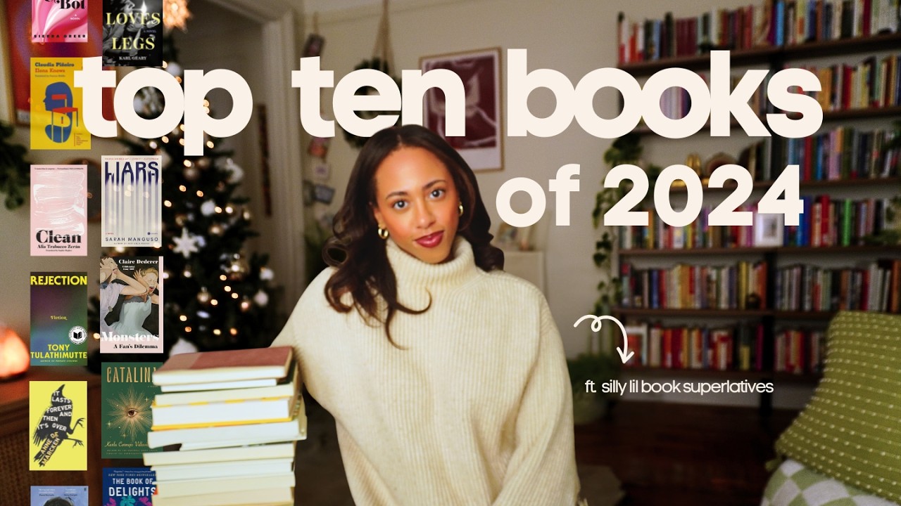 top 10 books of 2024 ft. some bookish superlatives 🏆