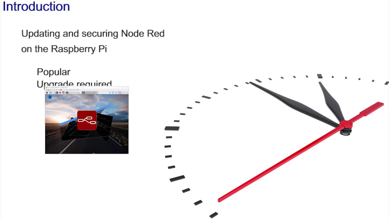 Node-Red Raspberry Pi Updating & Securing