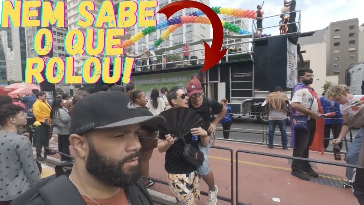 Mostrei tudo na #paradalgbt 2025 na Avenida Paulista foi insano !