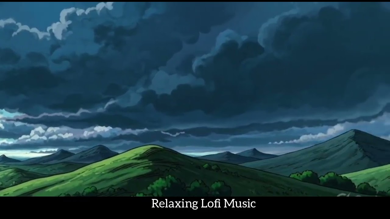 Rainy Day in a Ghibli Forest | Relaxing Lofi Music & Visuals