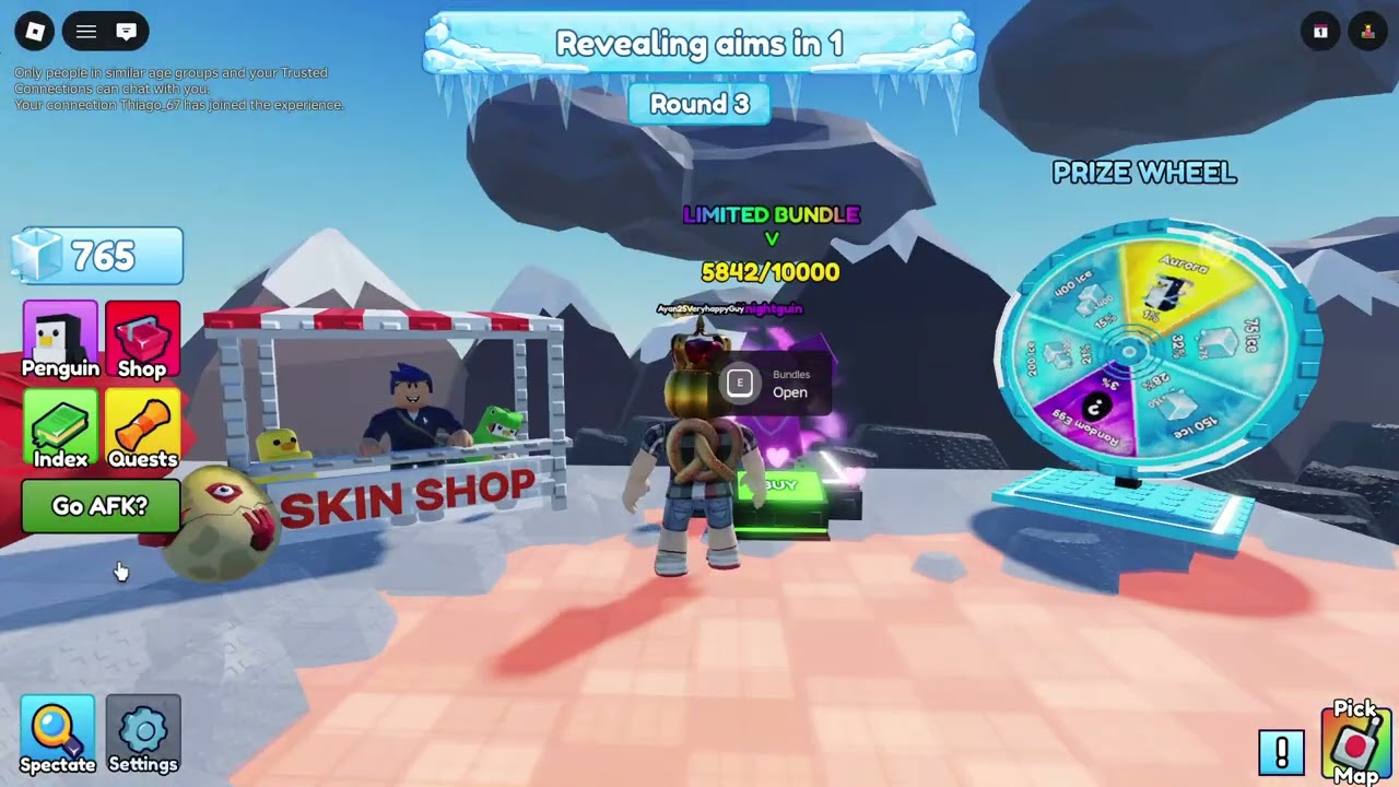 Playing Roblox Knockout with my cousin [Ayan's POV]