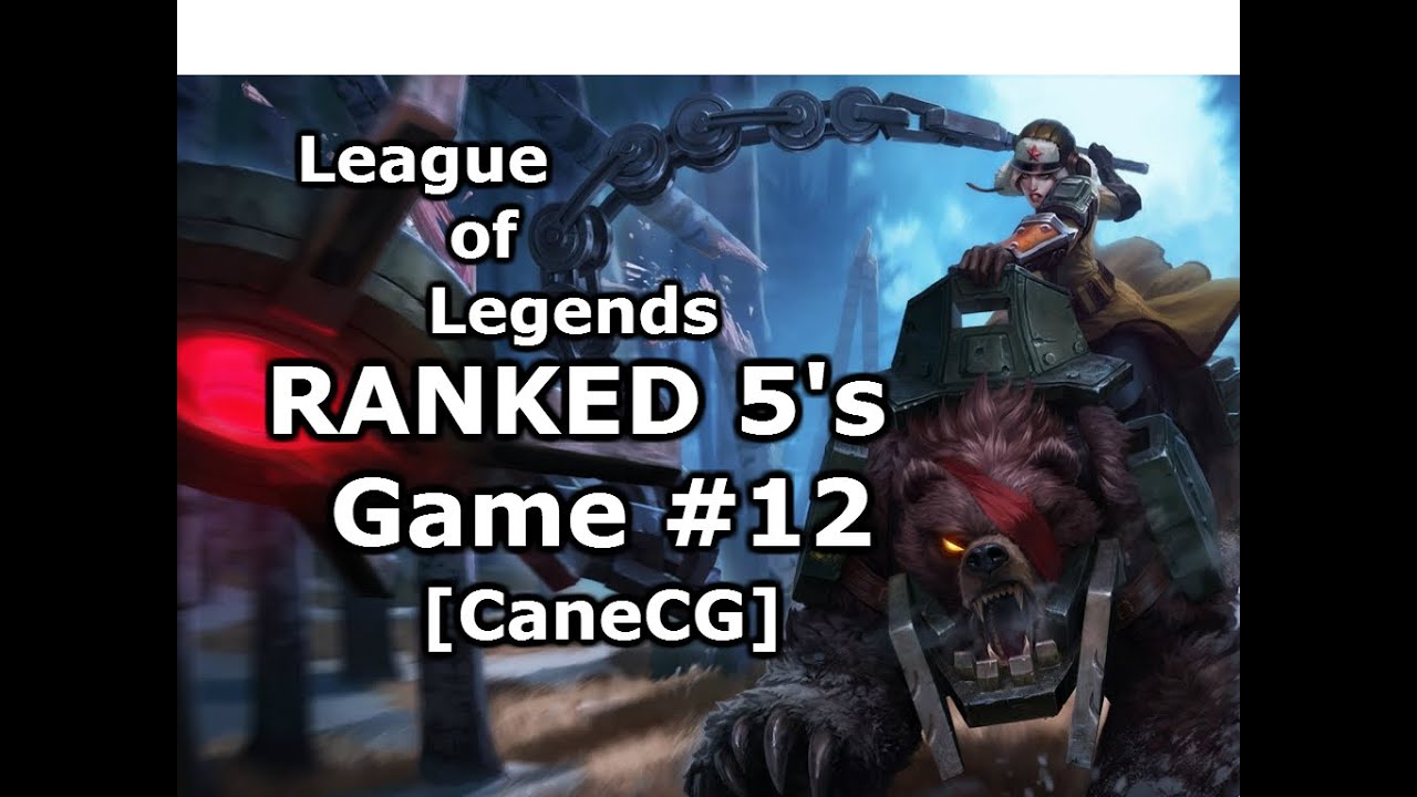 [CaneCG] S5 RANKED 5's - #12 (Rick James, Ze3nT, Popmon, Jibelicious, Econt)