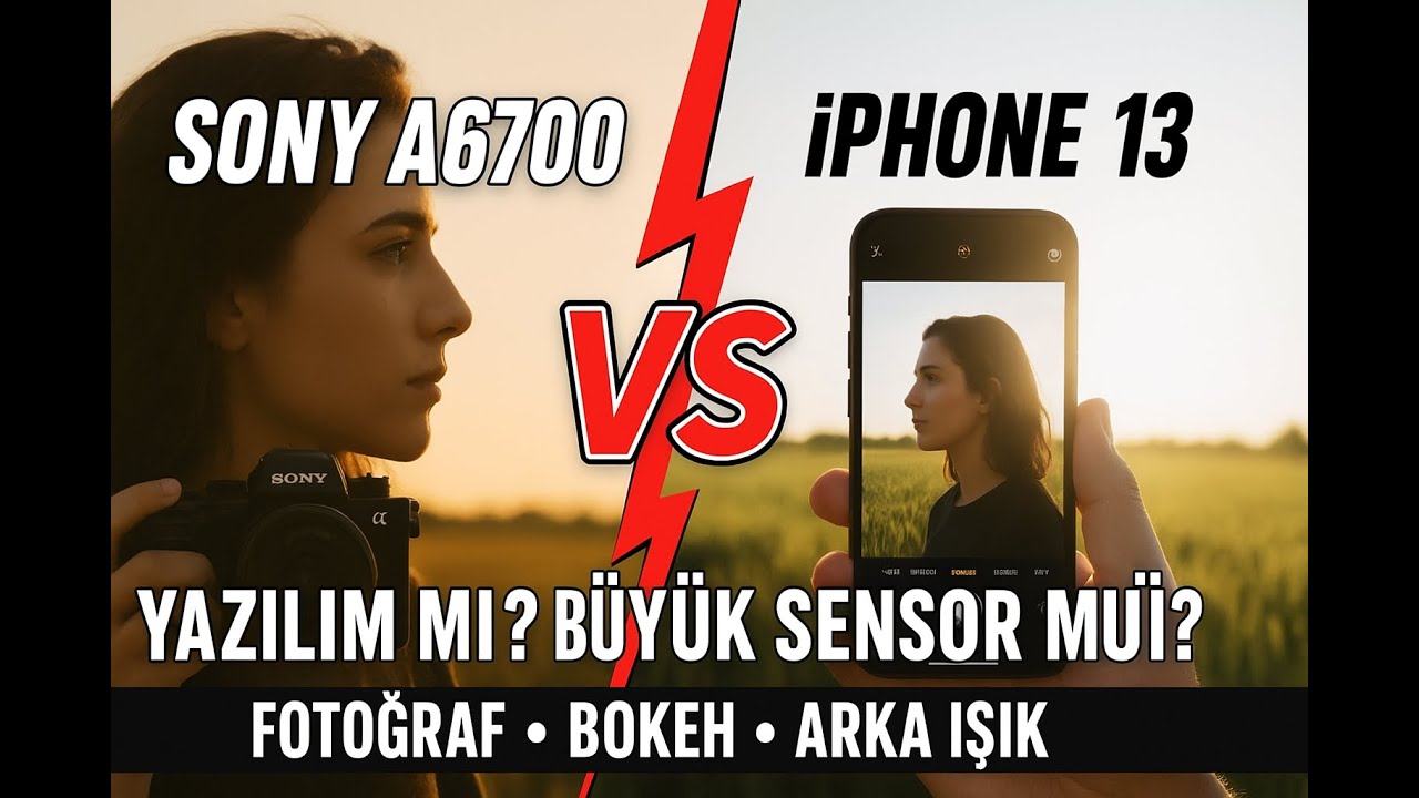 Sony A6700 vs. iPhone 13: Yazılım, Büyük Sensörü Yener mi? (Fotoğraf, Bokeh, Backlit Testleri)