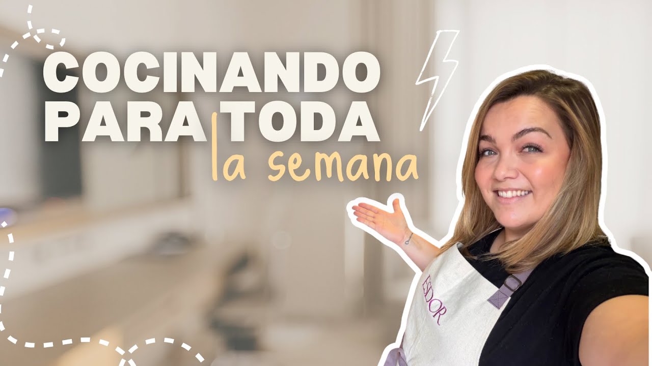 BATCH COOKING | Cocinando varias cosas para la semana