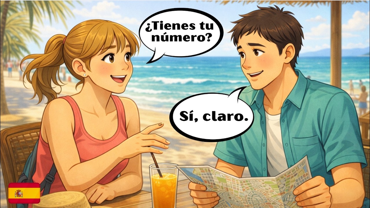 10 Real-Life Spanish Dialogues (A1–A2) | Listen & Repeat