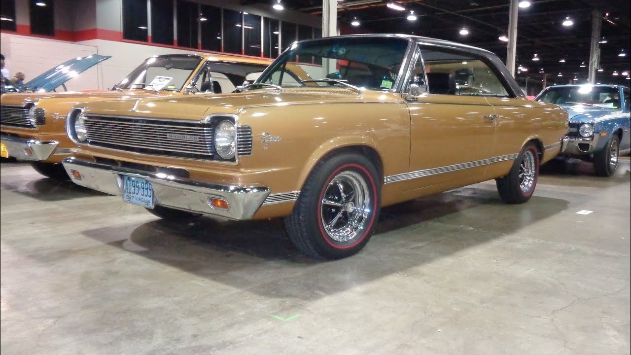 1967 American Motors AMC Rambler Rogue X Code 343 4-х скоростной в золоте в моей автомобильной ис...