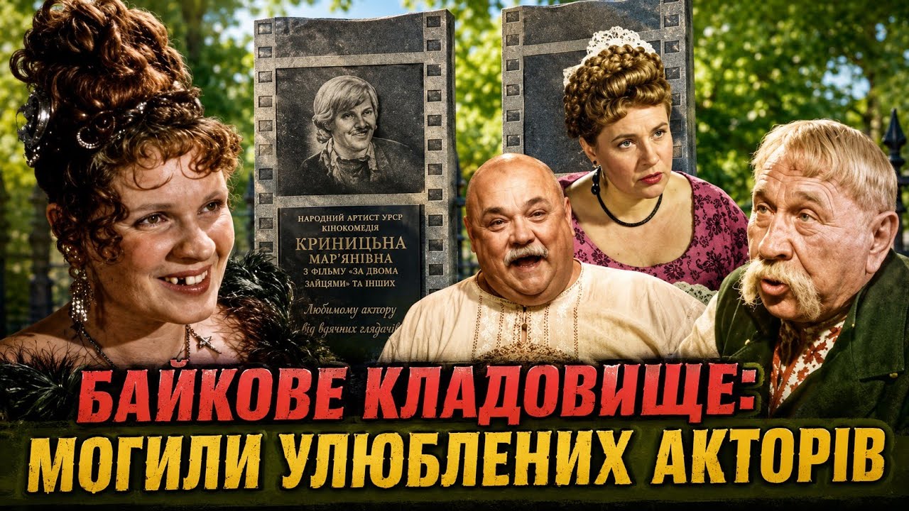 Легендарні актори на Байковому: Криницина, Дяченко та ін.  А.Євдокименко - єдине кохання С.Ротару